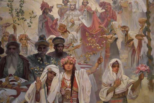 Artistes Art Nouveau Alphonse Mucha lepopee slave