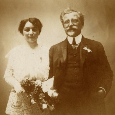 Mucha et son épouse Maruška Chytilová-2