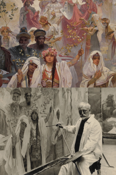 L'épopée Slave par Alphonse Mucha