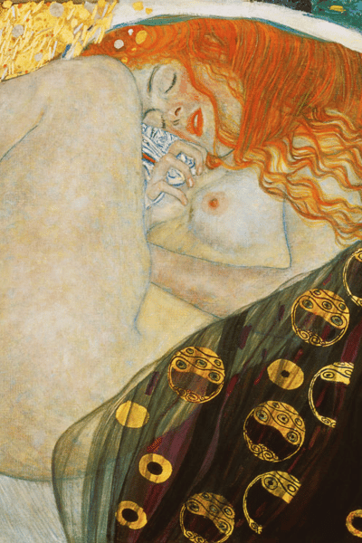 Artistes art nouveau - Gustav Klimt Danaé