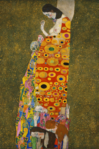 Artistes art nouveau - Gustav Klimt L’Espoir I