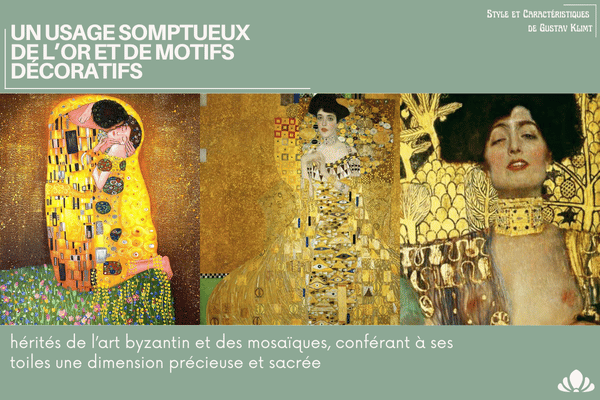 Gustav Klimt style et caractéristiques