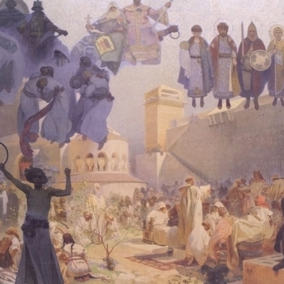 L'épopée slave par alphonse Mucha