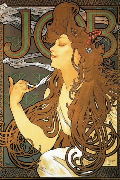 Job par Alphonse Mucha