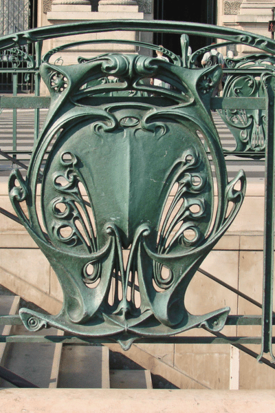 Métro parisien par Hector Guimard